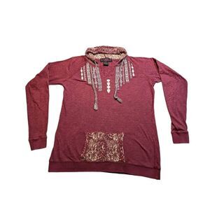 Cowgirl Legend Western style grunge hoodie large